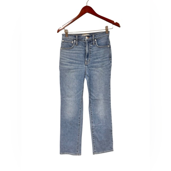 Madewell Size 27 The Perfect Vintage Jean Medium Washed 90s Casual High waist - Picture 3 of 7